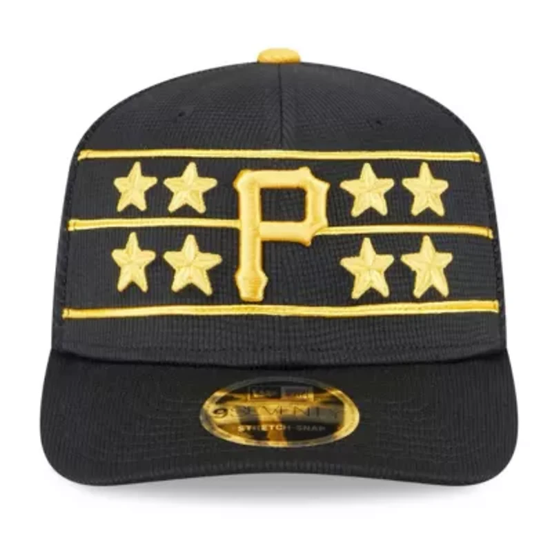 MLB Pittsburgh Pirates 2025 Batting Practice 9SEVENTY Stretch-Snap Trucker Hat