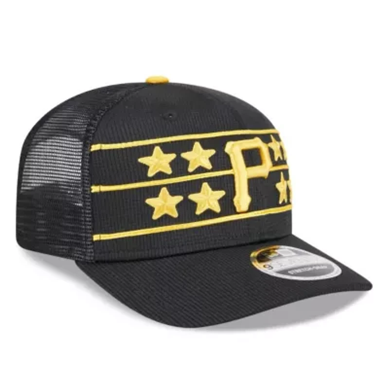 MLB Pittsburgh Pirates 2025 Batting Practice 9SEVENTY Stretch-Snap Trucker Hat