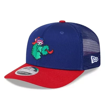 MLB Royal/Red Philadelphia Phillies 2025 Batting Practice 9SEVENTY Stretch-Snap Trucker Hat