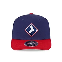 Chicago White Sox MLB Navy/Red Chicago Sox 2025 Batting Practice 9SEVENTY Stretch-Snap Trucker Hat