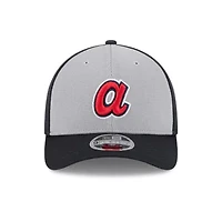 MLB Navy/Gray Atlanta Braves 2025 Batting Practice 9FORTY M-Crown Adjustable Hat