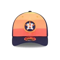 MLB Navy/Orange Houston Astros 2025 Batting Practice 9FORTY M-Crown Adjustable Hat