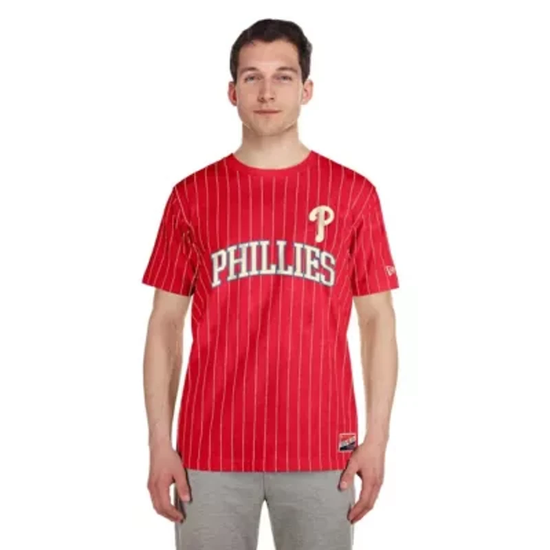 MLB Philadelphia Phillies Throwback Pinstripe T-Shirt