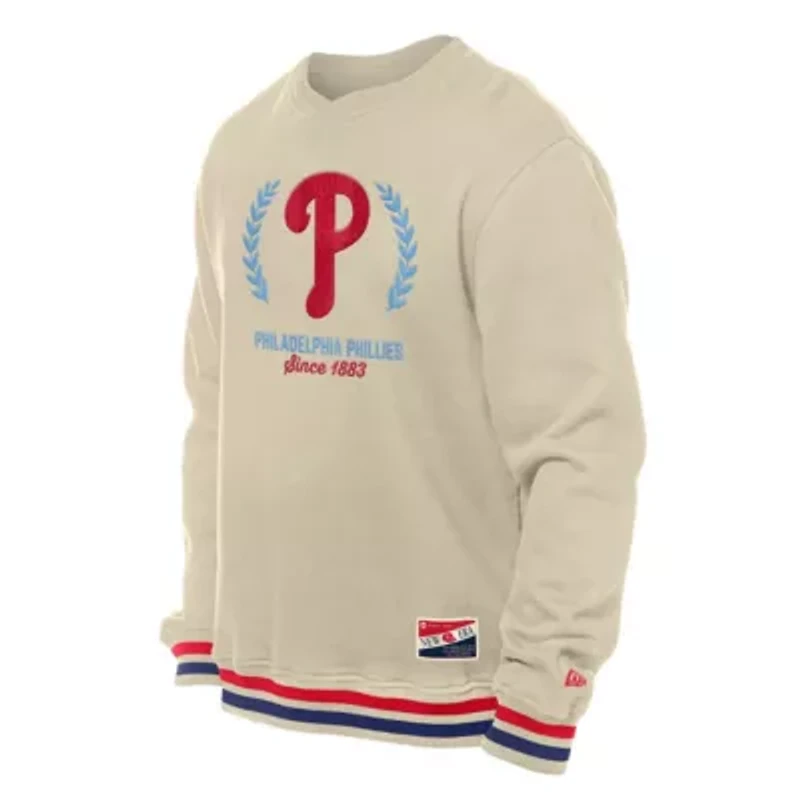 MLB Philadelphia Phillies Throwback Pullover Sweatshirt