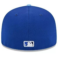 Toronto Blue Jays MLB Royal/Powder 2025 Spring Training 59FIFTY Fitted Hat