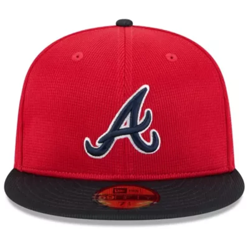 MLB Red/Navy Atlanta Braves 2025 Spring Training 59FIFTY Fitted Hat