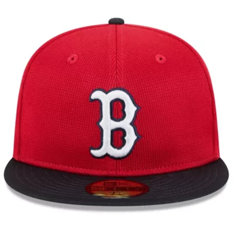 Boston Red Sox MLB Red/Navy 2025 Spring Training 59FIFTY Fitted Hat