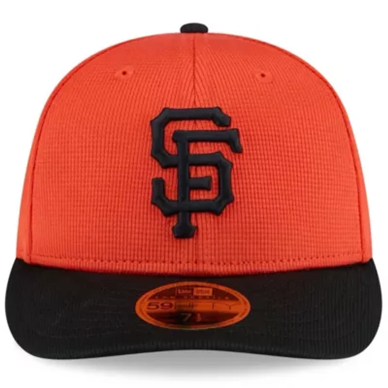 MLB Orange/Black San Francisco Giants 2025 Spring Training Low 59FIFTY Fitted Hat