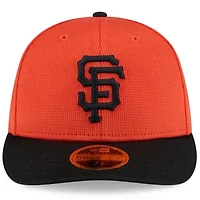 MLB Orange/Black San Francisco Giants 2025 Spring Training Low 59FIFTY Fitted Hat