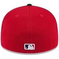 Boston Red Sox MLB Red/Navy 2025 Spring Training Low 59FIFTY Fitted Hat
