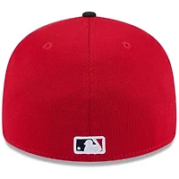MLB Red/Navy Atlanta Braves 2025 Spring Training Low 59FIFTY Fitted Hat