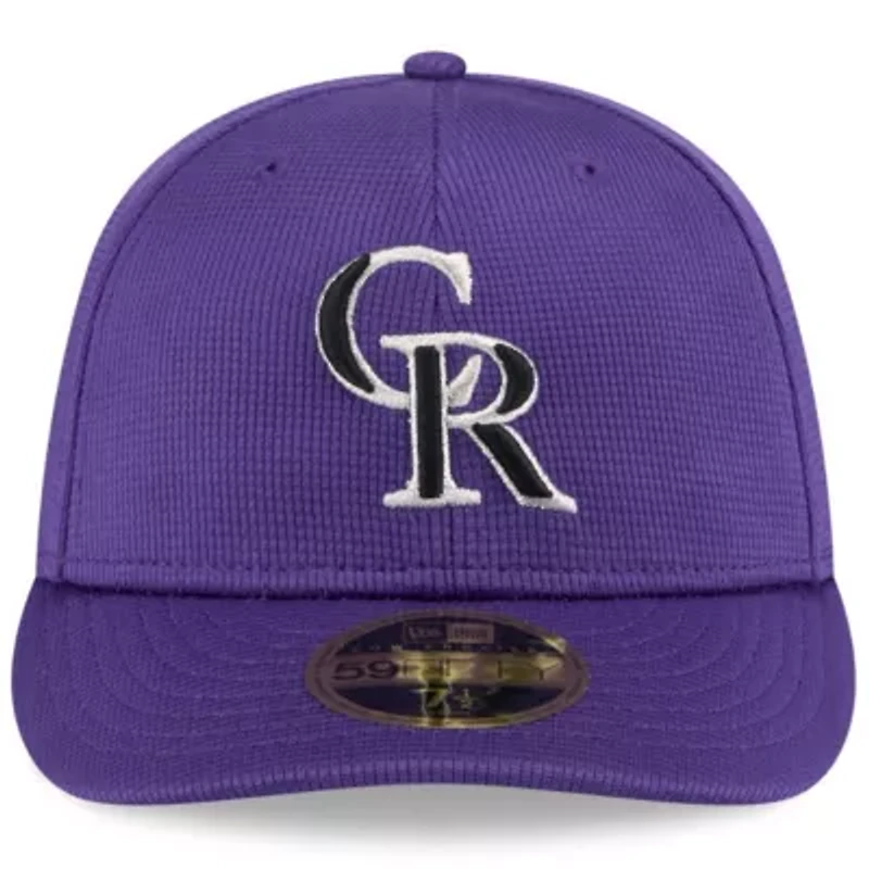 MLB Colorado Rockies 2025 Spring Training Low 59FIFTY Fitted Hat