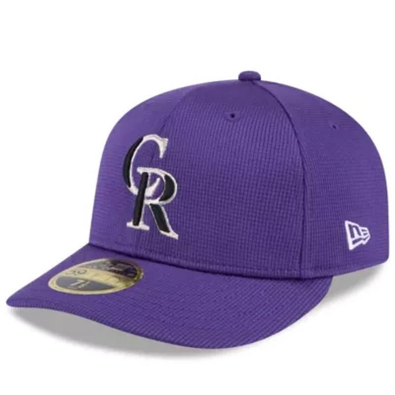 MLB Colorado Rockies 2025 Spring Training Low 59FIFTY Fitted Hat