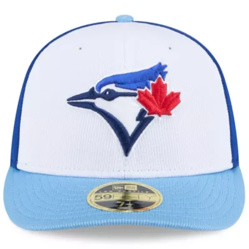 Toronto Blue Jays MLB White/Powder 2025 Spring Training Low 59FIFTY Fitted Hat