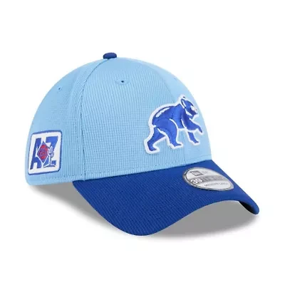 MLB Light Blue/Royal Chicago Cubs 2025 Spring Training 39THIRTY Flex Hat