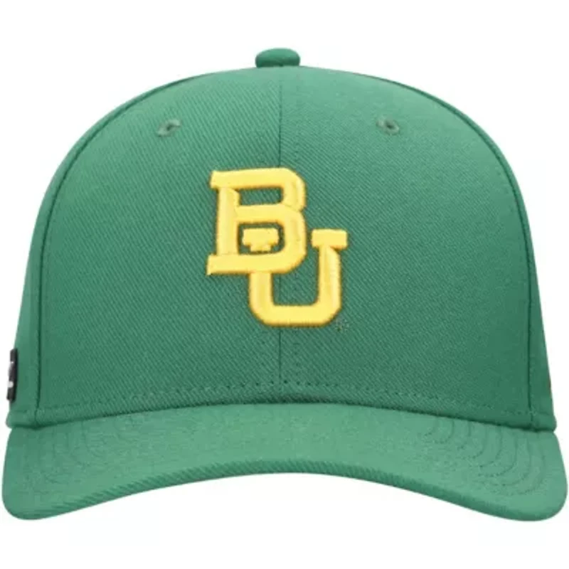 NCAA Nike Baylor Bears 2024 Sideline Rise Swoosh Flex Hat