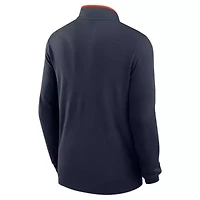 NCAA Nike Virginia Cavaliers Coaches Courtside Basketball Victory Performance Quarter-Zip Top