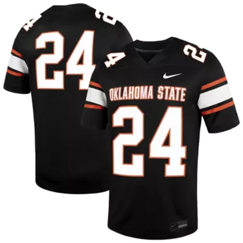 NCAA Nike #24 Oklahoma State Cowboys Untouchable Football Jersey