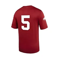 NCAA Nike #5 Arkansas Razorbacks Untouchable Football Jersey