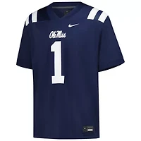 NCAA Nike #1 Ole Miss Rebels Untouchable Football Jersey