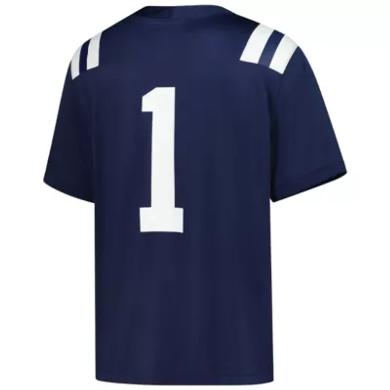 NCAA Nike #1 Ole Miss Rebels Untouchable Football Jersey