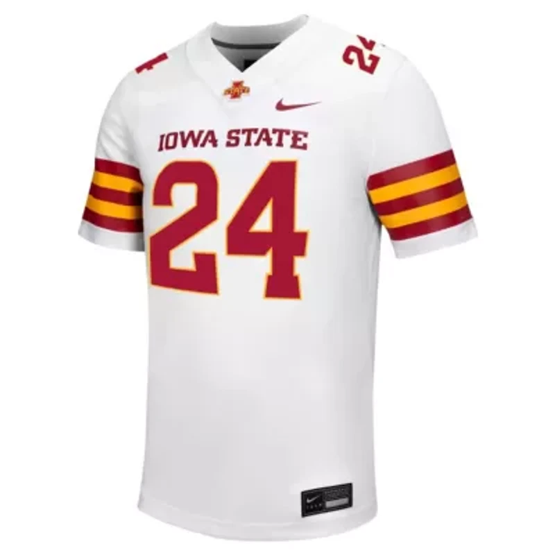 NCAA Nike #24 Iowa State Cyclones Untouchable Football Jersey