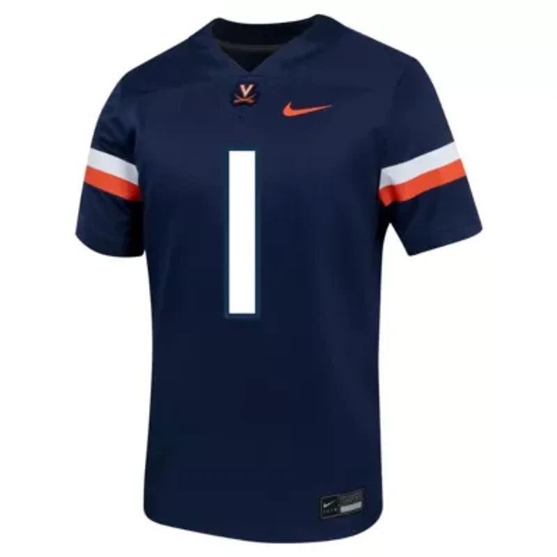 NCAA Nike #1 Virginia Cavaliers Untouchable Football Jersey