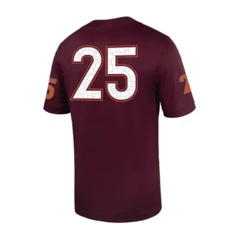 NCAA Nike #25 Virginia Tech Hokies Untouchable Football Jersey
