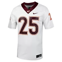 NCAA Nike #25 Virginia Tech Hokies Untouchable Football Jersey
