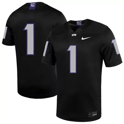 NCAA Nike #1 TCU Horned Frogs Untouchable Football Jersey