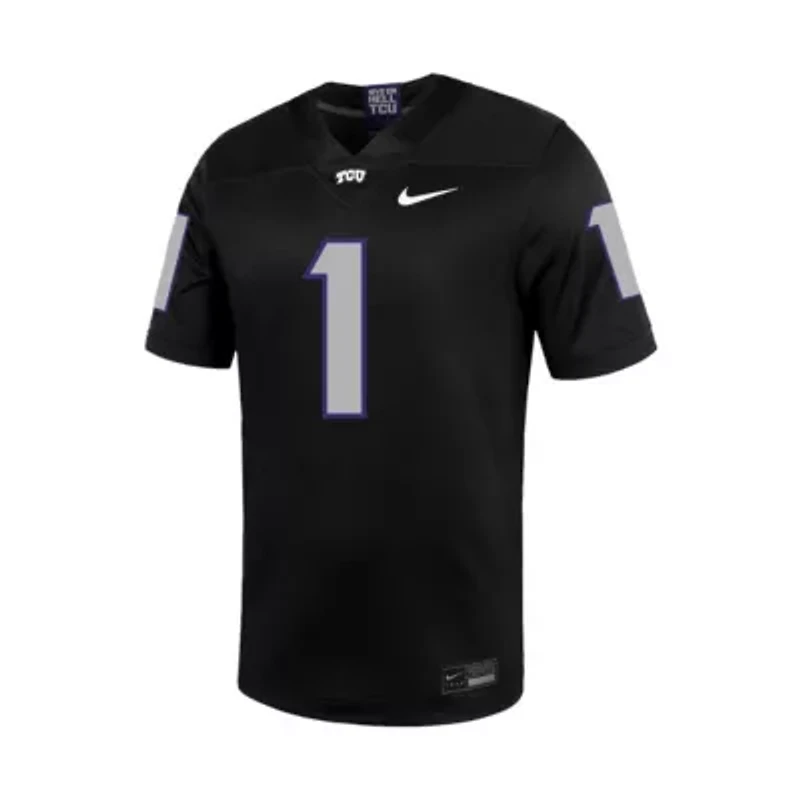 NCAA Nike #1 TCU Horned Frogs Untouchable Football Jersey