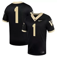 NCAA Nike #1 Wake Forest Demon Deacons Untouchable Football Jersey