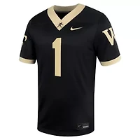 NCAA Nike #1 Wake Forest Demon Deacons Untouchable Football Jersey