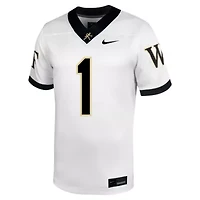 NCAA Nike #1 Wake Forest Demon Deacons Untouchable Football Jersey