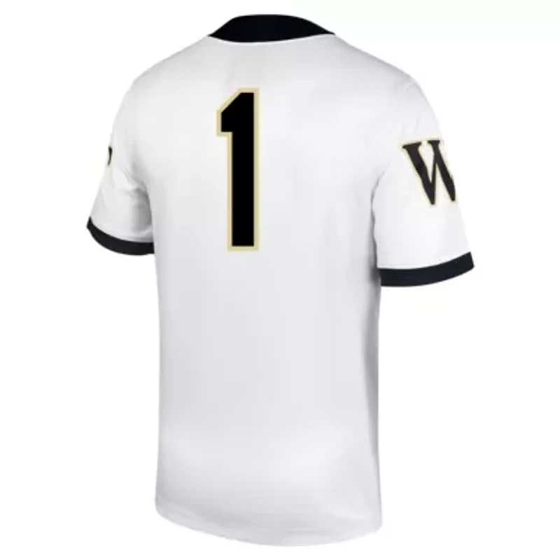 NCAA Nike #1 Wake Forest Demon Deacons Untouchable Football Jersey
