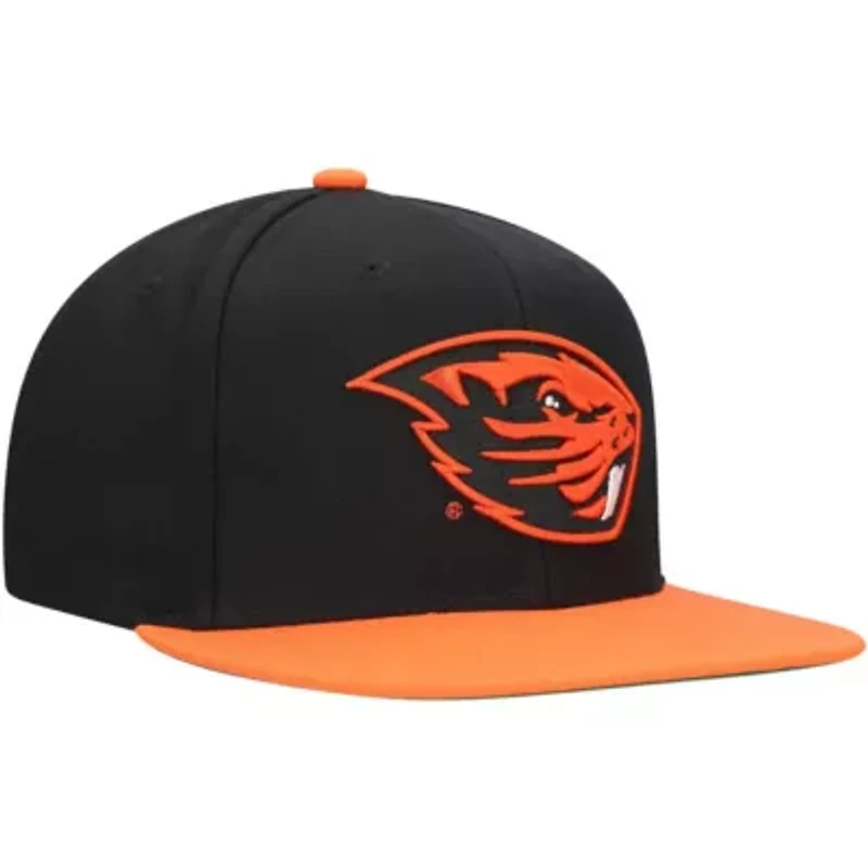 NCAA Black/Orange Oregon State Beavers 2-Tone 2.0 Snapback Hat