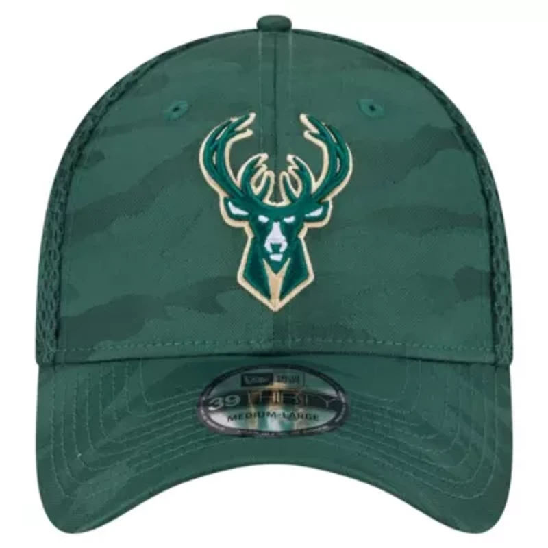 NBA Hunter Milwaukee Bucks Subtle 39THIRTY Flex Hat