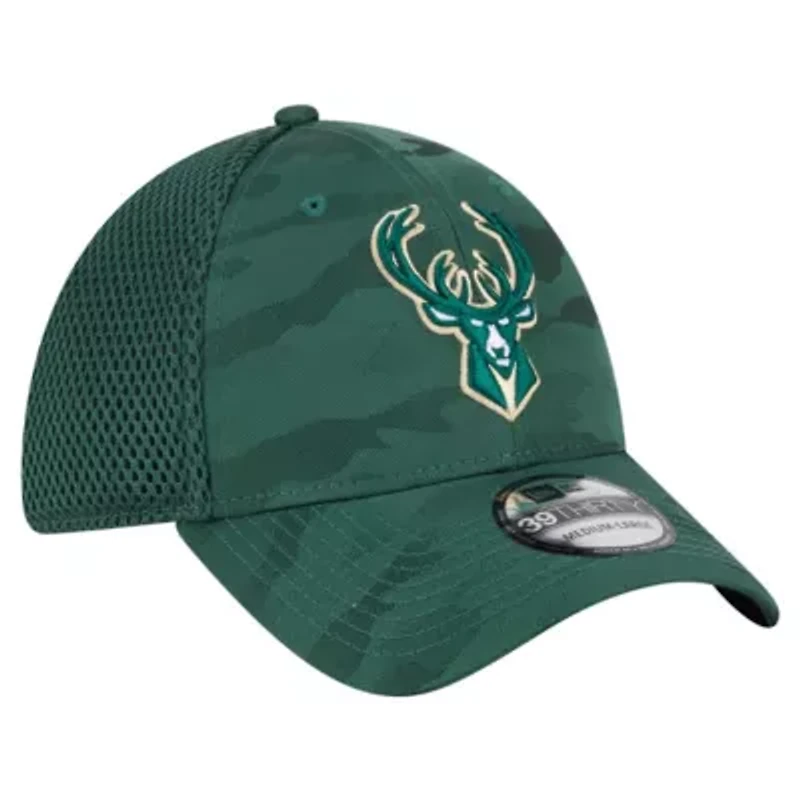 NBA Hunter Milwaukee Bucks Subtle 39THIRTY Flex Hat