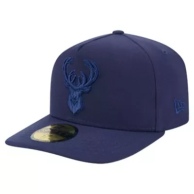 NBA Milwaukee Bucks Colorpack A-Frame Pinch Front 59FIFTY Fitted Hat