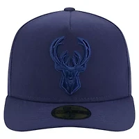 NBA Milwaukee Bucks Colorpack A-Frame Pinch Front 59FIFTY Fitted Hat