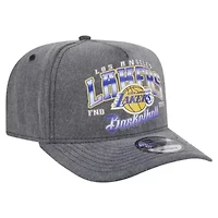 NBA Los Angeles Lakers Throwback Washed Pre-Curved 9FIFTY Snapback Hat