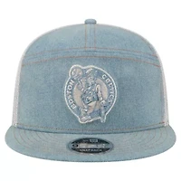 NBA Boston Celtics Adventure Split Panel 9FIFTY Snapback Trucker Hat