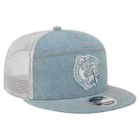 NBA Boston Celtics Adventure Split Panel 9FIFTY Snapback Trucker Hat