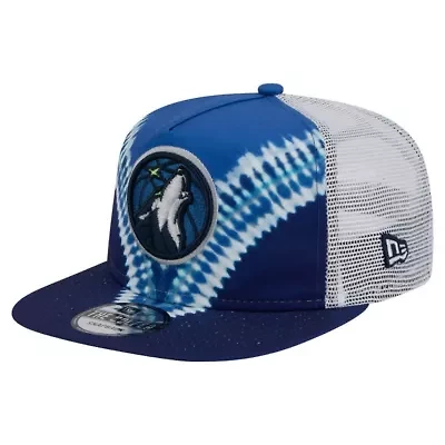 NBA Navy/Blue Minnesota Timberwolves Throwback Dye Golfer Snapback Hat
