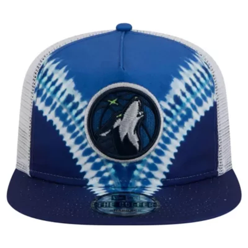 NBA Navy/Blue Minnesota Timberwolves Throwback Dye Golfer Snapback Hat