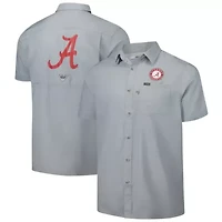 Alabama Crimson Tide NCAA PFG Slack Tide™ Omni-Shade™ Button-Up Camp Shirt