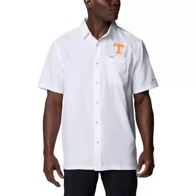 NCAA Tennessee Volunteers Slack Tide Button-Up Camp Shirt