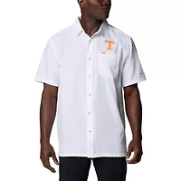 NCAA Tennessee Volunteers Slack Tide Button-Up Camp Shirt