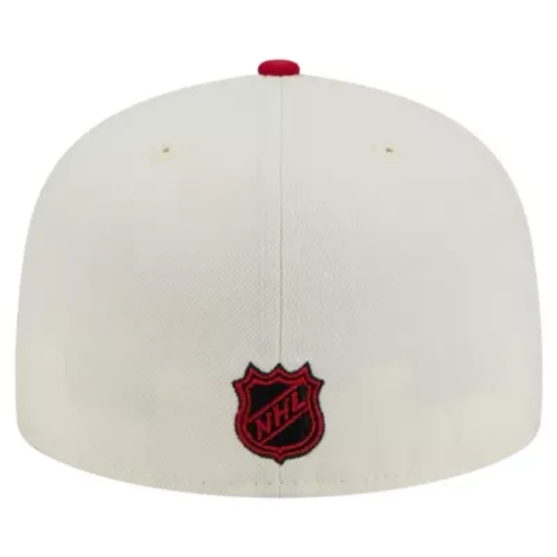 NHL New Jersey Devils Chrome Two-Toned 59FIFTY Fitted Hat