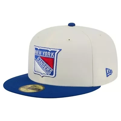 NHL New York Rangers Chrome Two-Toned 59FIFTY Fitted Hat